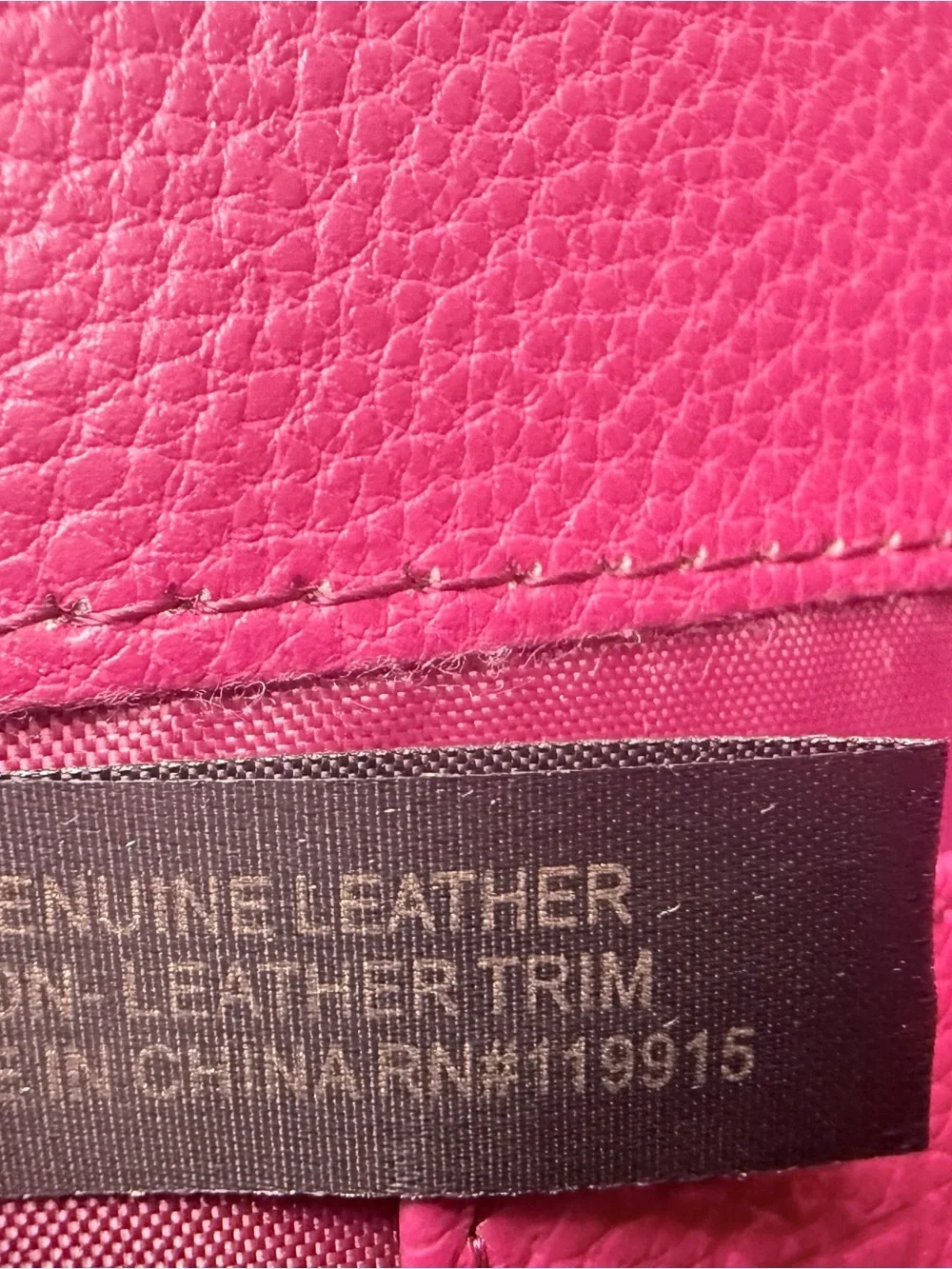 Giani Bernini Berry Pink Pebbled Leather Wristlet Wallet